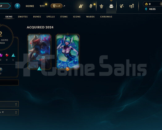 TR Geçen Sezon Zümrüt | 2 Kostüm - 26 Hero |LoL