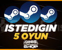 İstediğiniz 5 Oyun + Garanti
