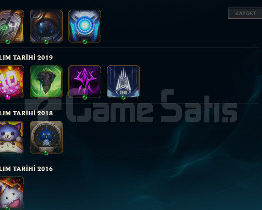 TR2016HANDMADE DEMİR 9SKIN BOL MAVİÖZ 25HERO FIRST