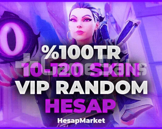 VALORANT 100 TR 10-120 SKIN VİP RANDOM