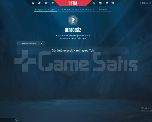 TR 20 LVL + UNRANKED + MAİL DEĞİŞİR