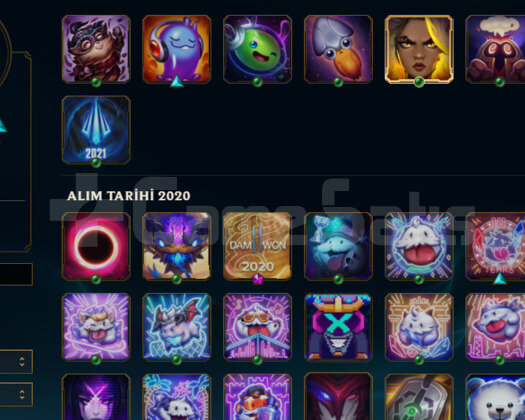TR2020HANDMADE BRONZ4 YÜCE.K DARİ 12SKIN 48HERO