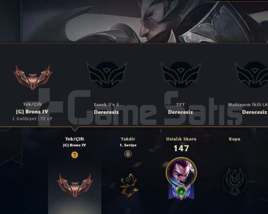 TR2020HANDMADE BRONZ4 YÜCE.K DARİ 12SKIN 48HERO