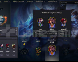 2017 KURULUM 80 LVL HANDMADE LOL HESABI