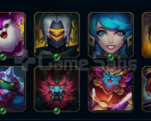 EUW2021 HANDMADE DEMİR2 10SKIN 41HERO 650RP FIRSAT