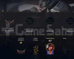 EUW2021 HANDMADE DEMİR2 10SKIN 41HERO 650RP FIRSAT