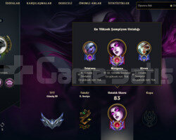 TR 2017 KURULUM 2 SKIN 30 HERO HANDMADE UNRANKED