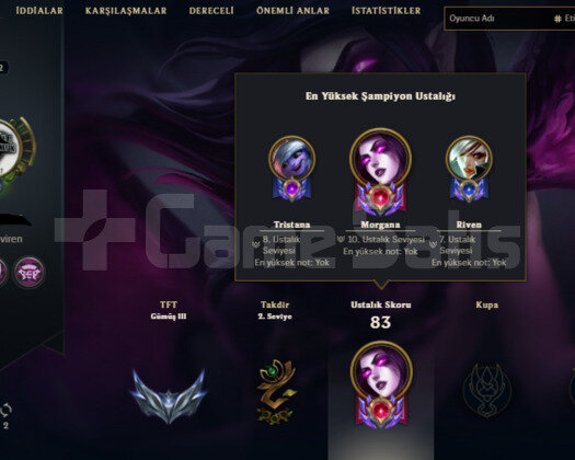 TR 2017 KURULUM 2 SKIN 30 HERO HANDMADE UNRANKED