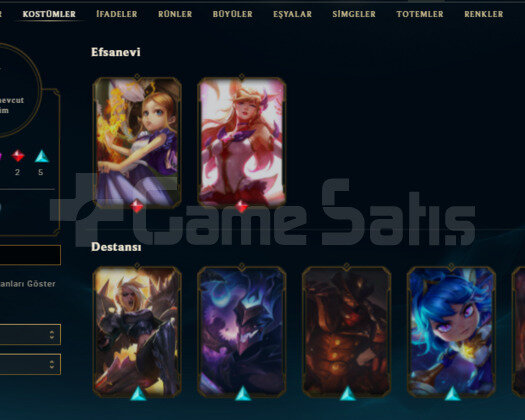 TR 7 SKIN 32 HERO RUYA EJDERI YASU HANDMADE UNRANK
