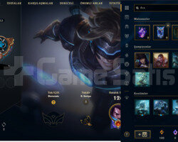 TR 2017 KAYIT 15 SKIN 37 HERO NADIR SIMGELI HESAP