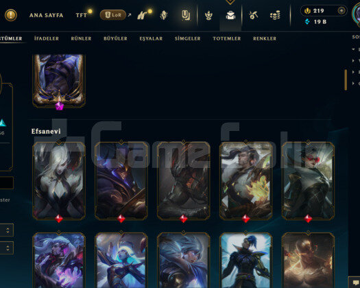 EUW- 383 LEVEL - 118 SKİN - 137 HERO MAİL DEĞİŞEN