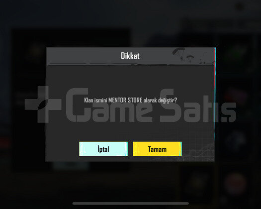7.5 SV KLAN İSİM AÇIK ANLIK TESLİM