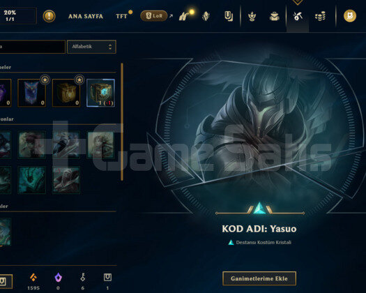 Plat 2 +25LP 2Skin Yeni temiz hesap KDA Qiyana