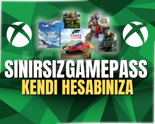 KENDİ HESABINIZA | Xbox Gamepass Ultimate Online