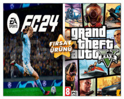 EA FC 24 + GTA V + GARANTİ