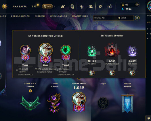 TR - 937 LEVEL - 689 SKİN - 168 HERO MAİL DEĞİŞEN