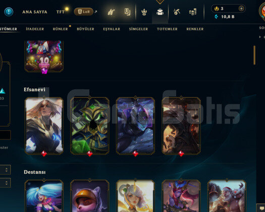 TR - 238 LEVEL - 94 SKİN - 113 HERO MAİL DEĞİŞEN