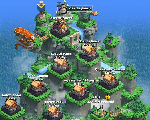 22 SEVİYE KLAN 8 SEVİYE BAŞKENT