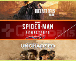 The Last of Us Part I + Spider R. + Uncharted