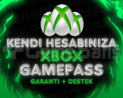 KENDİ HESABINIZA+Sınırsız Xbox Gamepass Ultimate