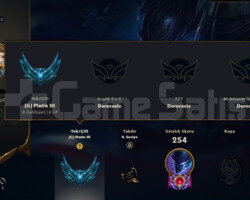 TR2019 H.M 133LVL YÜKSEK MMR PLAT3 32SKIN 93HERO