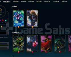 TR 120SV 2013 KAYIT 165 HERO 70 SKIN RARE UNRANKED