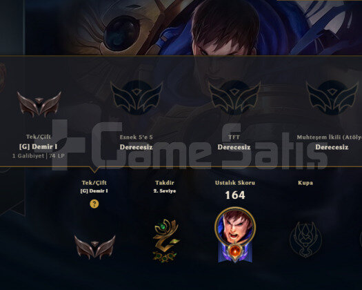 TR HANDMADE DEMİR1 RUH.B UDYR 14SKIN 59 HERO