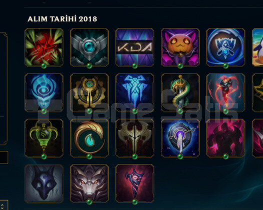 TR HANDMADE BRON4 25SKIN 75HERO 170LVL