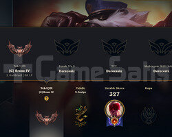 TR HANDMADE BRON4 25SKIN 75HERO 170LVL