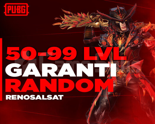 50-99 LEVEL GARANTİ DOLU RANDOM HESAP