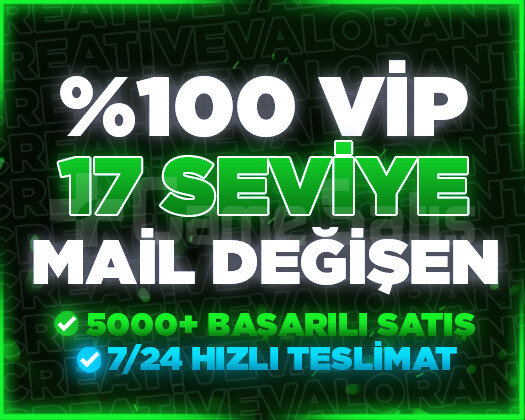 MAİL DEĞİŞEN | 17 SEVİYE HESAP | VALORANT