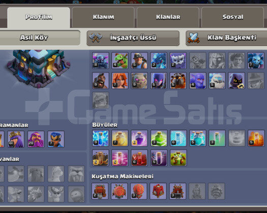 IDsiz | TH 13 | 194 LVL | Arka Planlı | 1k Taş