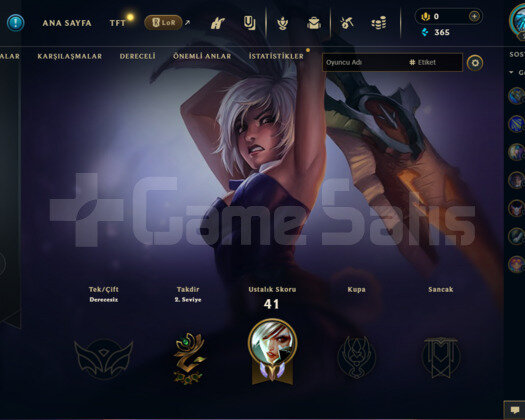 TR 21 LEVEL SKİNLİ MAİL DEVREDİLECEK FRESH HESAP!!