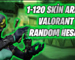 1-120 skin arası bıçak garantili random hesap