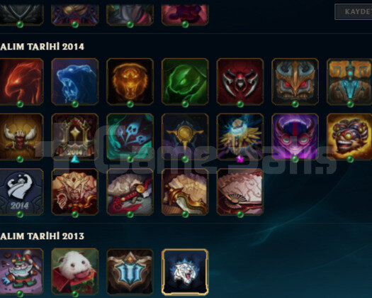 TR 2013 KURULUM 43 SKIN 105 HERO HANDMADE UNRANKED