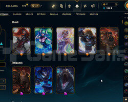 EUW 152LV 465SKIN NUMARA KAYITSIZ FULL HERO