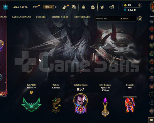 TR 557LV 177 KOSTÜM DİA2-MASTER ELO MAIL DEGISEN