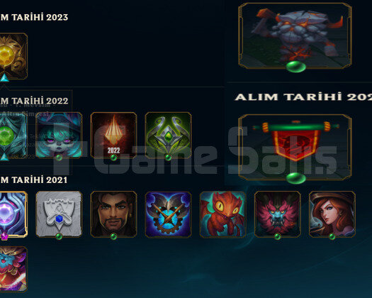 EUW HANDMADE PLAT4 9SKIN 33 HERO YÜKSEK MMR