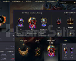 87 LVL SAVAŞ KRALİÇESİ KATA +16 SKIN HANDMADE