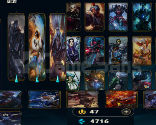 EUW DEMİR1 HANDMADE NADİR SİMGELER 24SKIN 57HERO
