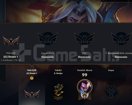 EUW DEMİR1 HANDMADE NADİR SİMGELER 24SKIN 57HERO