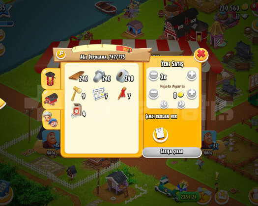 34 LVL 750 AGİL 1000 AMBAR DEPOLU OYUN