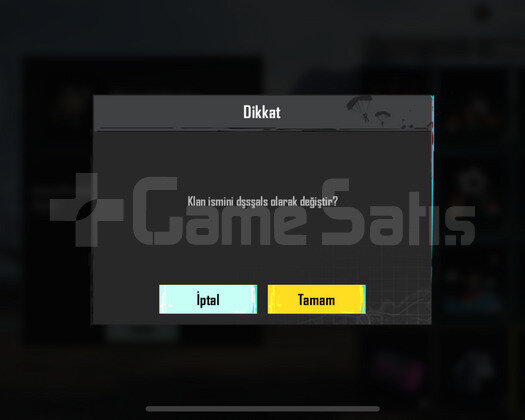 5 SV KLAN İSİM DEĞİŞMESİ AÇIK ANLIK TESLİM