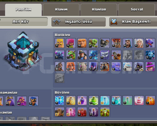 IDsiz | TH 13 |185 LVL |2337 Baskın ve 227 Lig P.