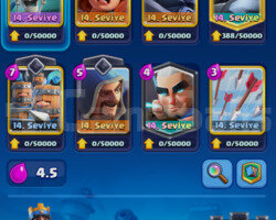 IDSİZ | 43 LVL | 15 TANE 14 LVL KART