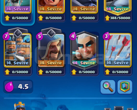 IDSİZ | 43 LVL | 15 TANE 14 LVL KART