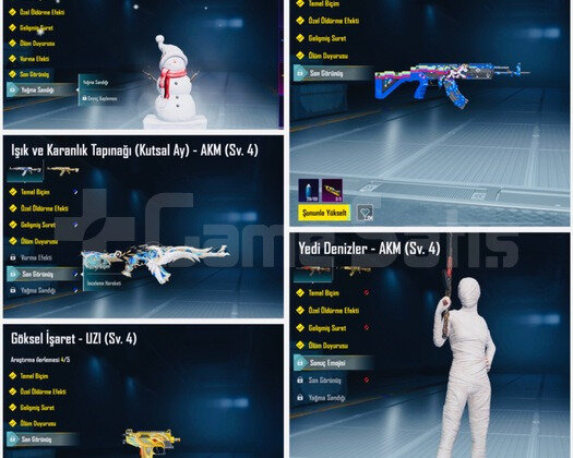 M416 BUZ MUMYA SETLİ SPOR ARAÇLI HESAP