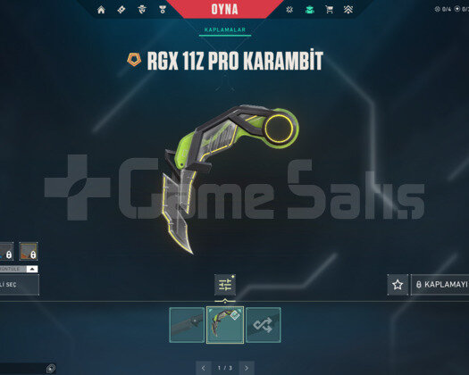 RGX KARAMBİT/CHAMPİONS/SERİ TETİK E-POSTA HESAP