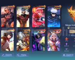 500 SKİN MAİNLEMELİK KOF FUL DOLU DOLU