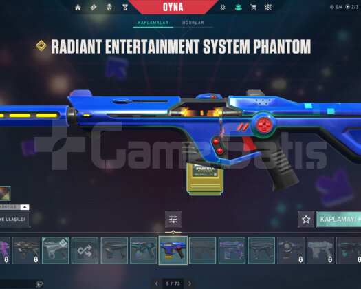Yağmacı Vandal Anomali Phantom Radiant Phantom EU